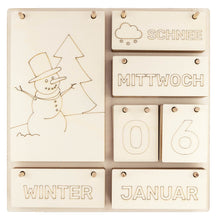 Holz Kalender