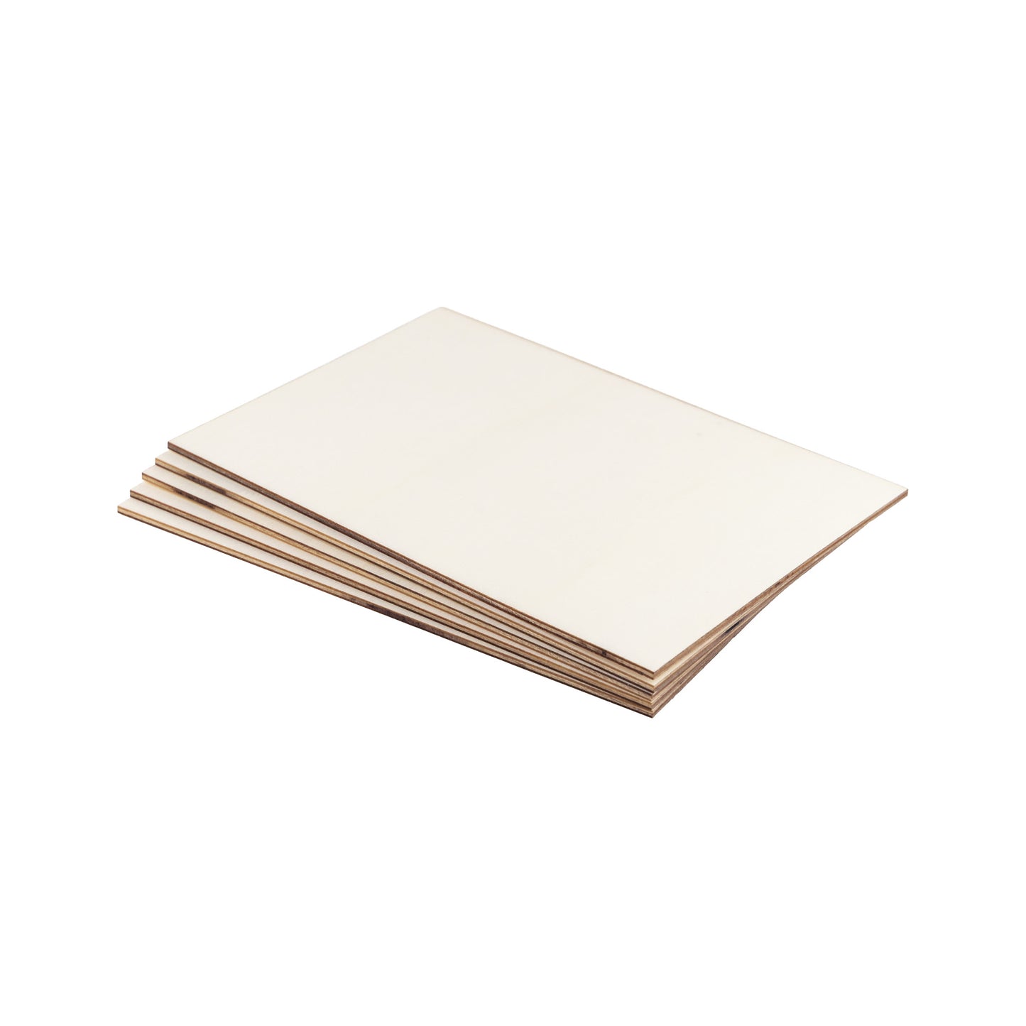 Sperrholzplatte A4 Format 297x210mm 5 St.