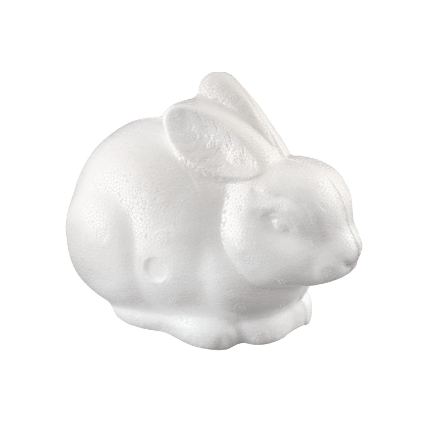 Styropor Hase sitzend 140x80 mm