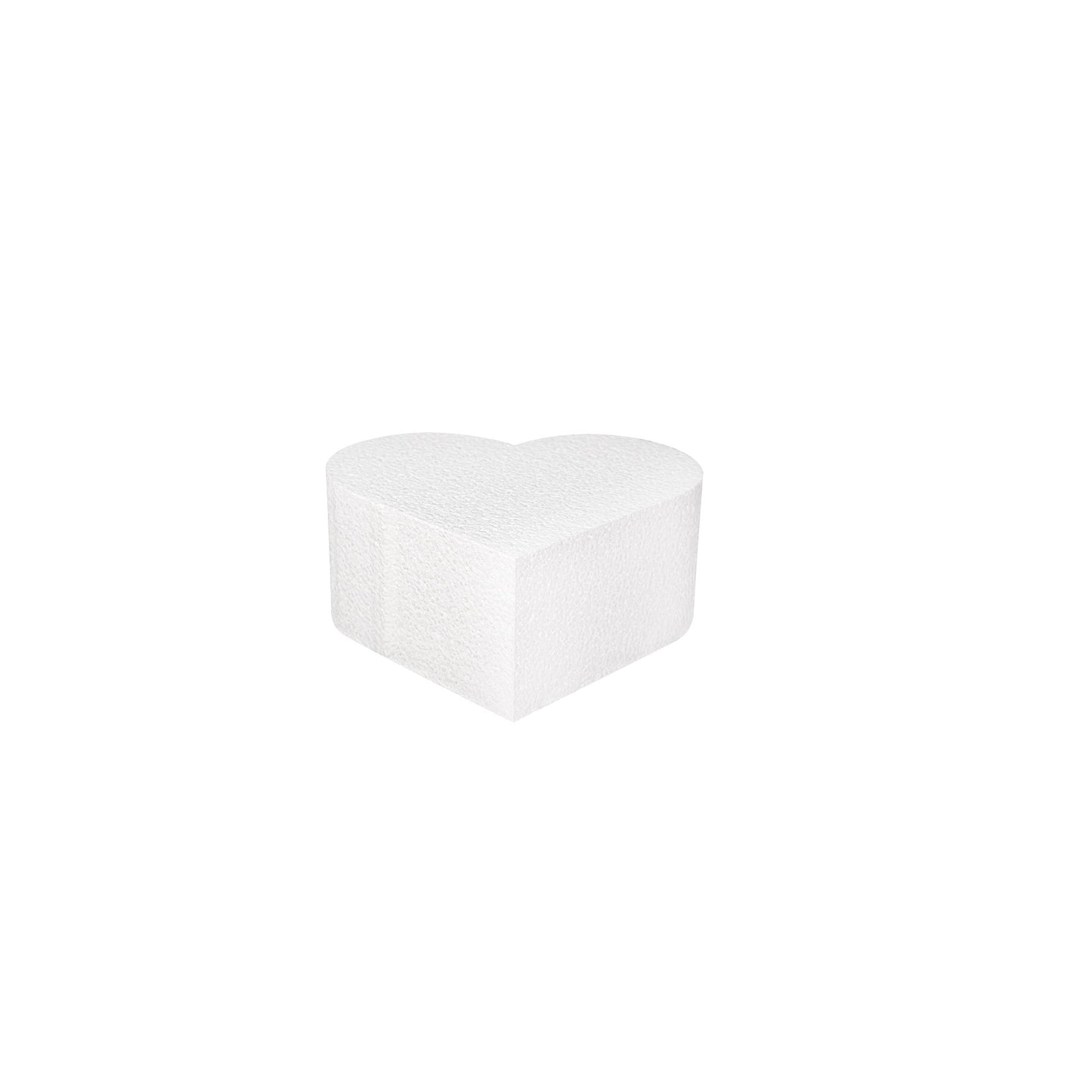 Styropor Herzform 100x100x50mm