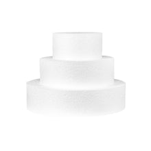 Styropor Torte Set dreistöckig H 5cm