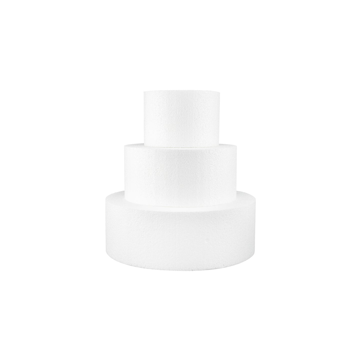 Styropor Torte Set dreistöckig H 7cm
