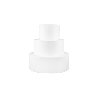 Styropor Torte Set dreistöckig H 7cm