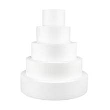 Styropor Torte Set fünfstöckig H 7cm