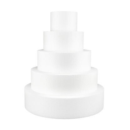 Styropor Torte Set fünfstöckig H 7cm