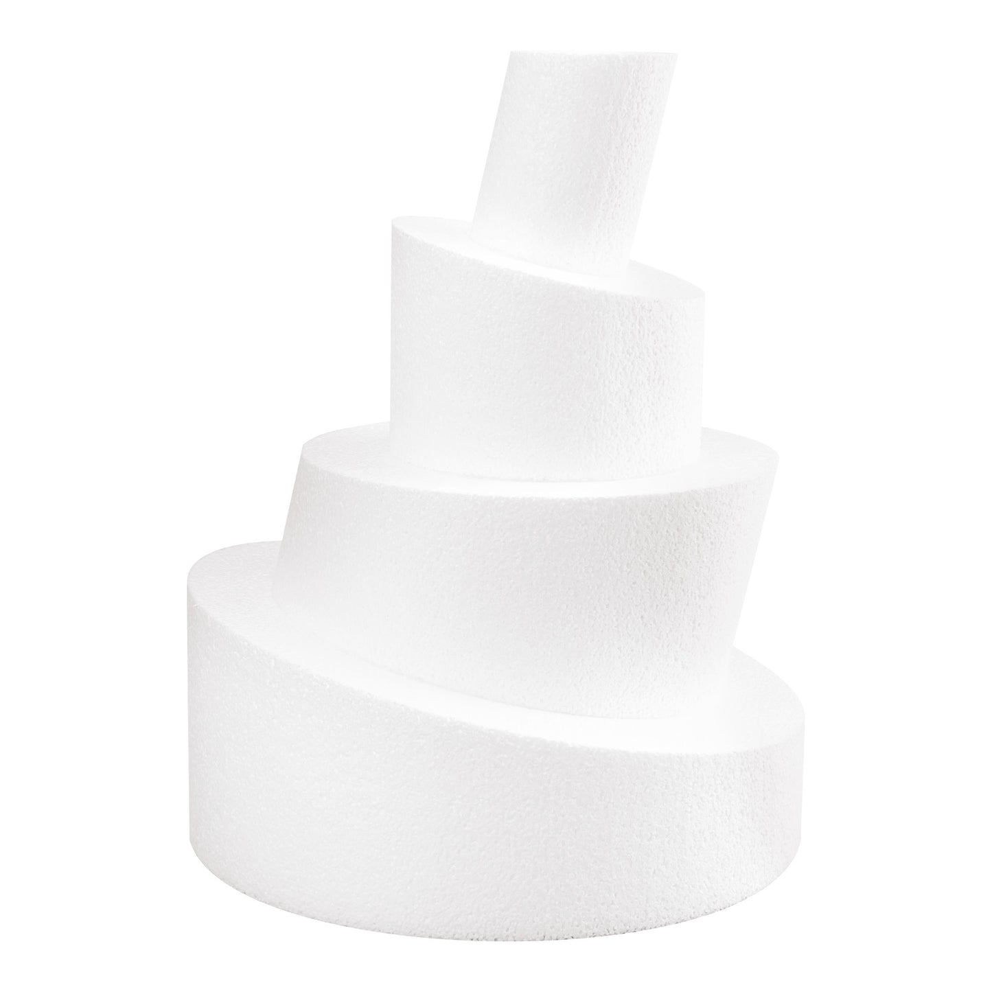 Styropor Wonky-Torte 4-stöckig | H 25cm
