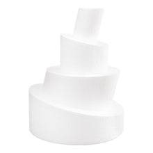Styropor Wonky-Torte 4-stöckig | H 25cm