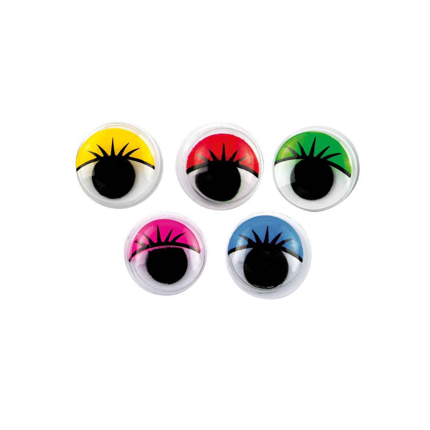 Wackelaugen 8 mm bunt 100 St.