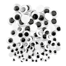Wackelaugen rund mix pack 100 St.