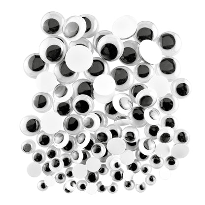 Wackelaugen rund mix pack 100 St.