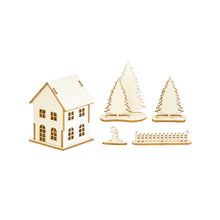Holz Steckteil Haus A